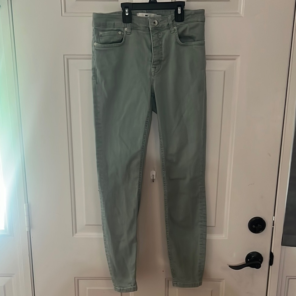 Vineyard Vines Light Green Denim Pants